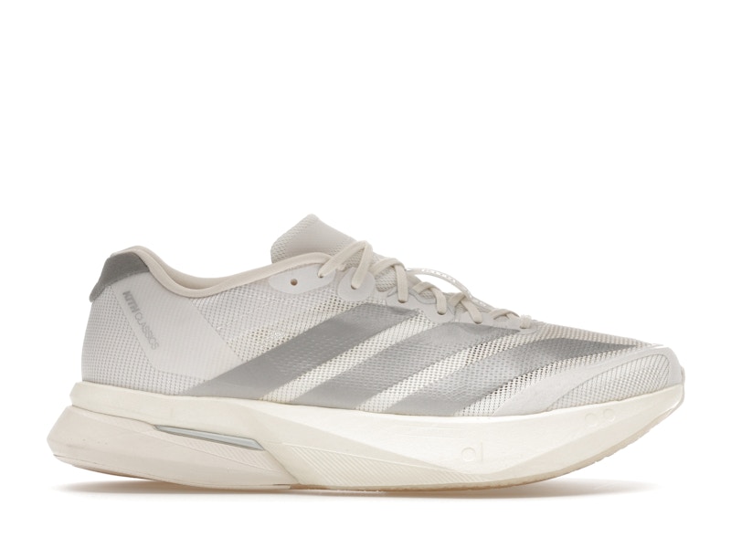 Adizero Boston 13 x Kith 'White / Silver Metallic'